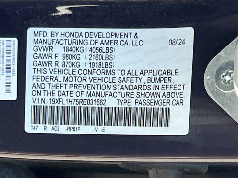 2024 Honda Civic EX-L