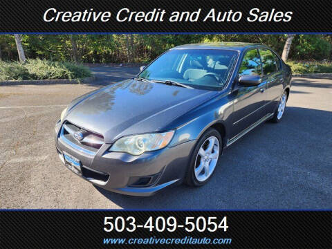 2009 Subaru Legacy for sale at Creative Credit & Auto Sales in Salem OR