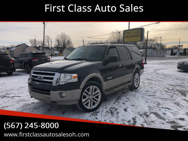 2007 Ford Expedition for sale at First Class Auto Sales in Fostoria OH