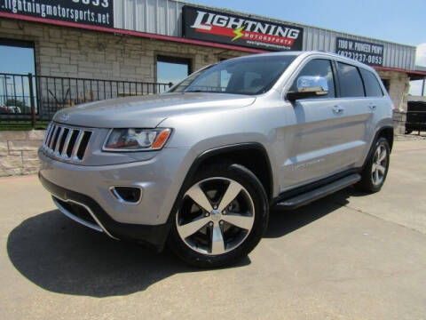 2014 Jeep Grand Cherokee for sale at Lightning Motorsports in Grand Prairie TX