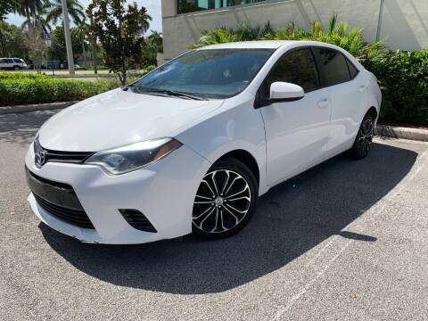 2014 Toyota Corolla for sale at Car Net Auto Sales in Plantation FL