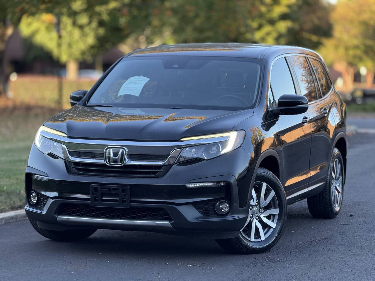 Black 2020 Honda Pilot EX EX 4dr SUV 1