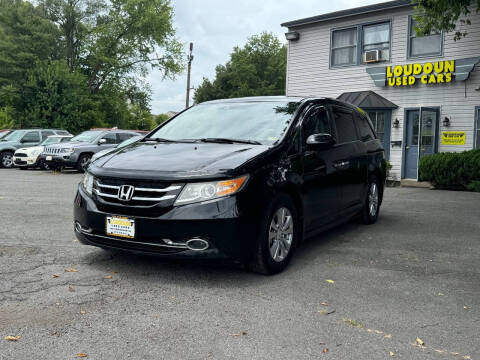 2015 Honda Odyssey for sale at Loudoun Used Cars in Leesburg VA