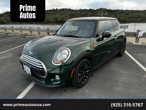 2015 MINI Hardtop 2 Door for sale at Prime Autos in Lafayette CA