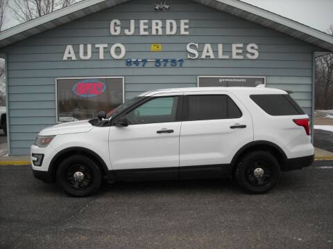 2017 Ford Explorer for sale at GJERDE AUTO SALES in Detroit Lakes MN