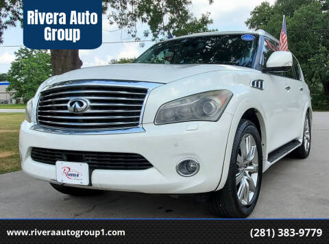 2012 Infiniti QX56 for sale at Rivera Auto Group in Spring TX
