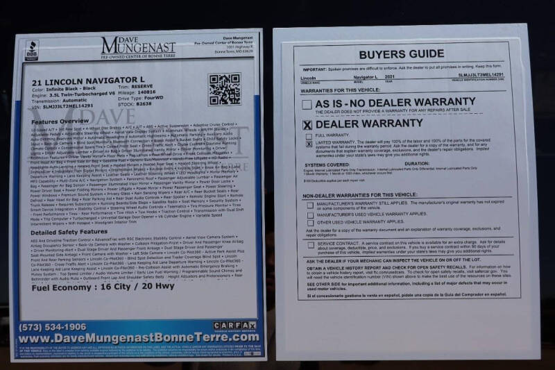 2021 Lincoln Navigator L Reserve