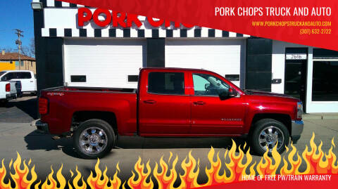 2016 Chevrolet Silverado 1500 for sale at Pork Chops Truck and Auto in Cheyenne WY