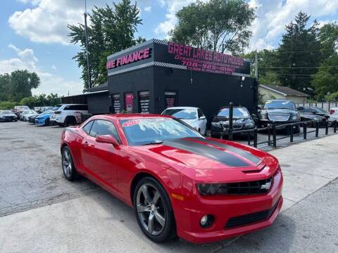 2012 Chevrolet Camaro for sale at Great Lakes Auto House in Midlothian IL