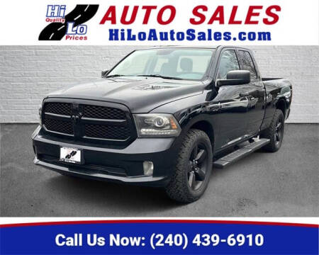 2014 RAM 1500 for sale at Hi-Lo Auto Sales in Frederick MD