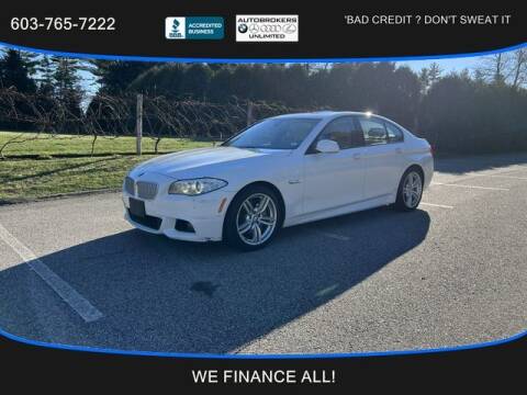 2013 BMW 5 Series for sale at Auto Brokers Unlimited in Derry NH