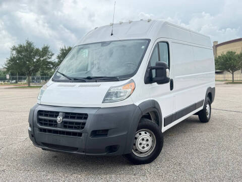 2018 RAM ProMaster for sale at Cartex Auto in Houston TX