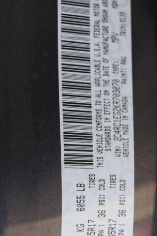 2019 Chrysler Pacifica Touring L Plus