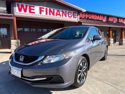 2014 Honda Civic for sale at Affordable Auto Sales in Cambridge MN