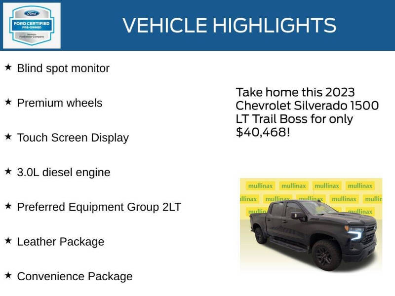 2023 Chevrolet Silverado 1500