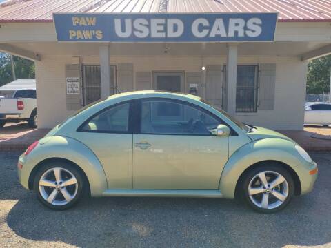2007 Volkswagen New Beetle for sale at Paw Paw's Used Cars in Alexandria LA