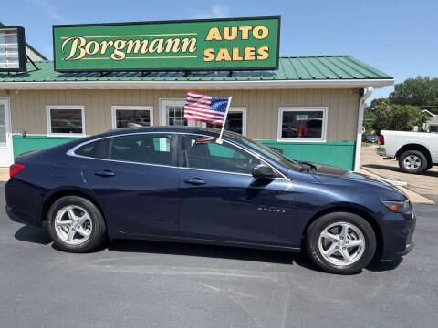 2018 Chevrolet Malibu for sale at Borgmann Auto Sales in Norfolk NE