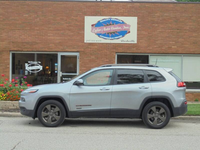 2016 Jeep Cherokee for sale at Eyler Auto Center Inc. in Rushville IL