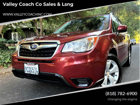 2015 Subaru Forester for sale at Valley Coach Co Sales & Lsng in Van Nuys CA