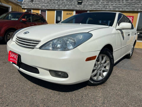 2002 Lexus ES 300 for sale at Superior Auto Sales, LLC in Wheat Ridge CO