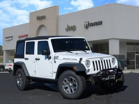 2017 Jeep Wrangler Unlimited for sale at Hayes Chrysler Dodge Jeep of Baldwin in Alto GA