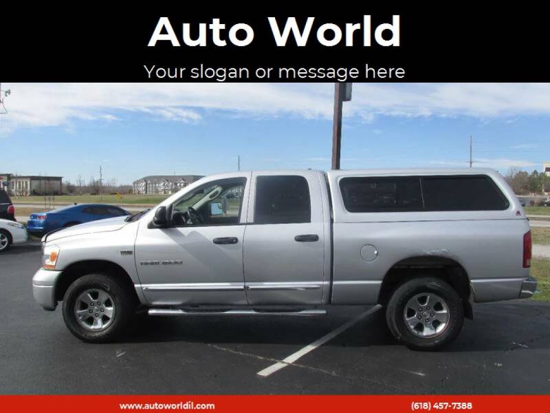 2006 Dodge Ram Pickup 1500 for sale at Auto World in Carbondale IL