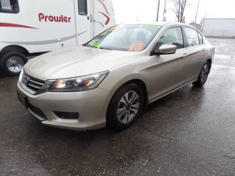 2013 Honda Accord for sale at Gold Key Motors in Centralia WA