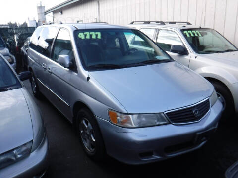 2001 Honda Odyssey for sale at 777 Auto Sales and Service in Tacoma WA