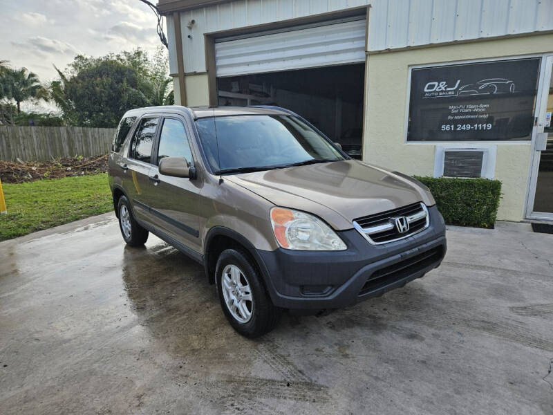 2003 Honda CR-V for sale at O & J Auto Sales in Royal Palm Beach FL