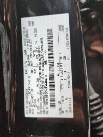 2019 Ford F-150 Limited