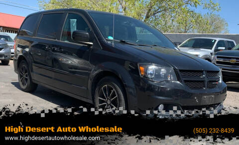 2014 Dodge Grand Caravan for sale at High Desert Auto Wholesale in Albuquerque NM