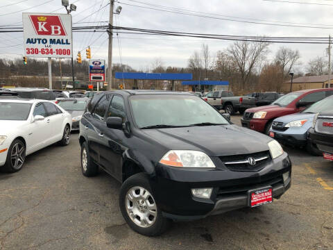 2002 Acura MDX for sale at KB Auto Mall LLC in Akron OH