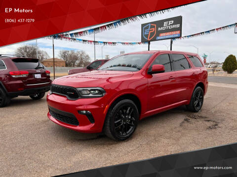 2021 Dodge Durango for sale at EP Motors in Amarillo TX