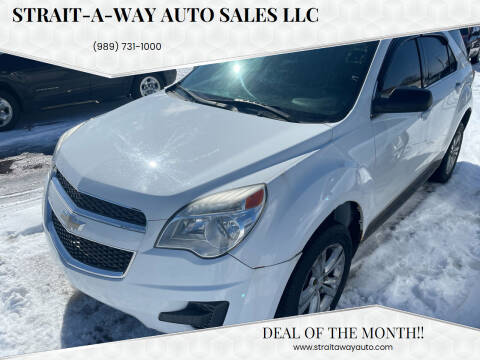 2015 Chevrolet Equinox for sale at Strait-A-Way Auto Sales LLC in Gaylord MI