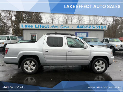 2013 Honda Ridgeline for sale at Lake Effect Auto Sales in Chardon OH
