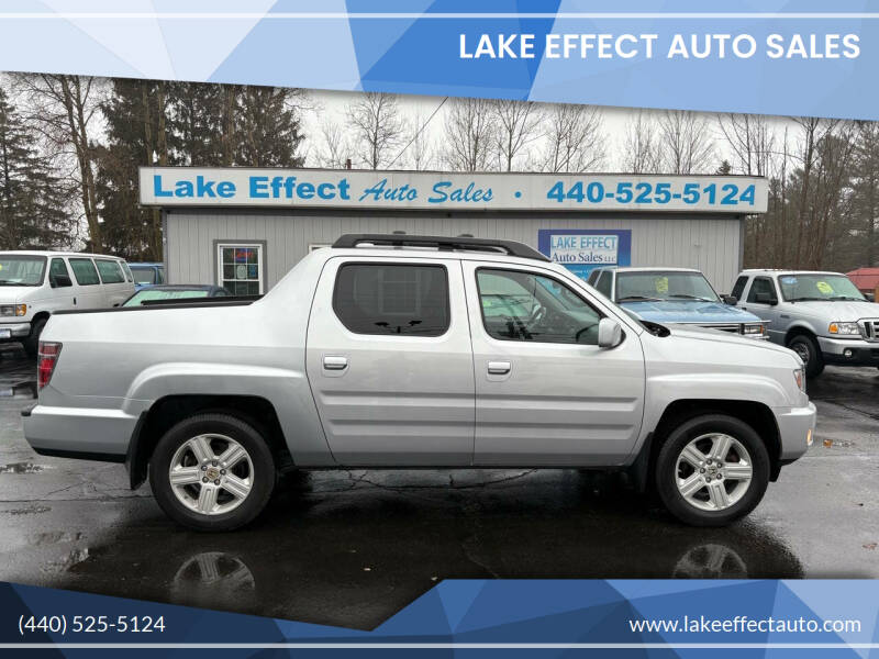 2013 Honda Ridgeline for sale at Lake Effect Auto Sales in Chardon OH