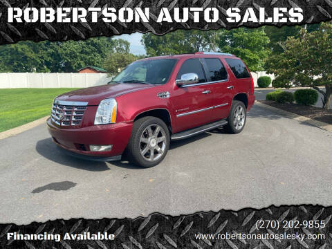 2008 Cadillac Escalade for sale at ROBERTSON AUTO SALES in Bowling Green KY