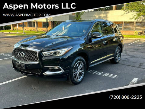 2016 Infiniti QX60 for sale at Aspen Motors LLC in Denver CO