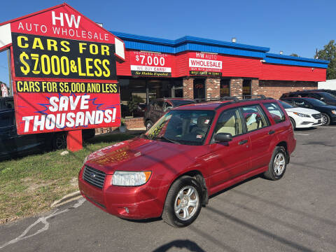 2006 Subaru Forester for sale at HW Auto Wholesale in Norfolk VA