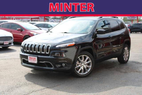 2015 Jeep Cherokee for sale at Minter Auto Sales in South Houston TX