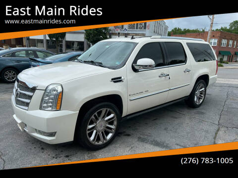 2009 Cadillac Escalade ESV for sale at East Main Rides in Marion VA