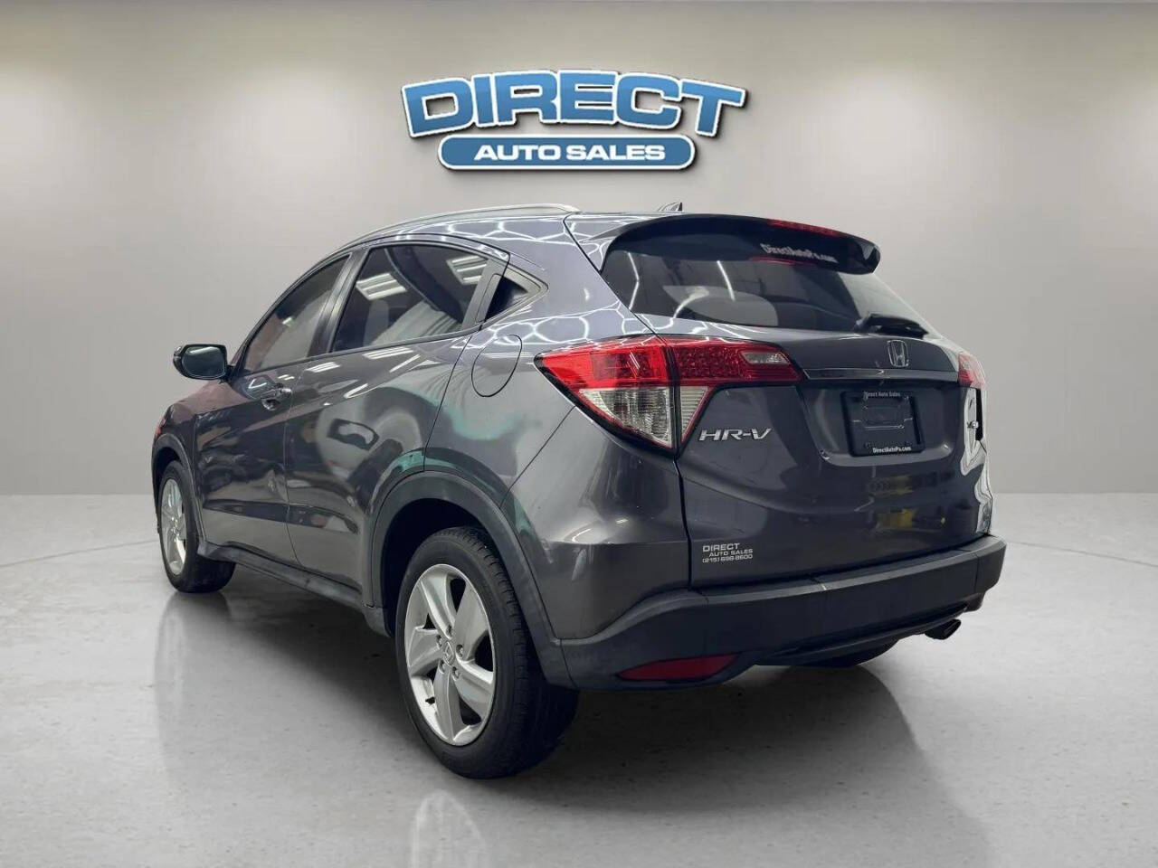 2019 Honda HR-V EX L AWD 4dr Crossover - Gray exterior view 4