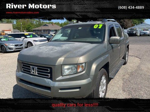 2007 Honda Ridgeline for sale at River Motors in Portage WI
