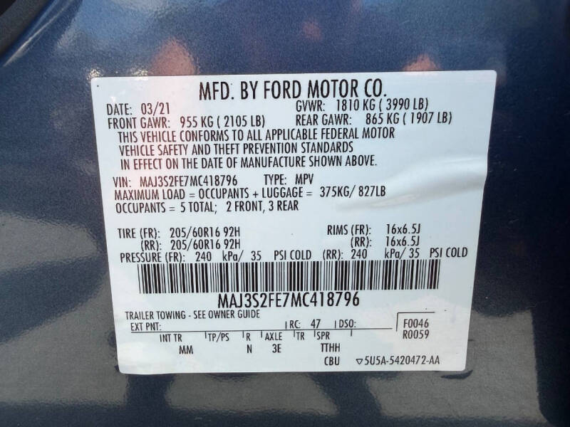 2021 Ford EcoSport S