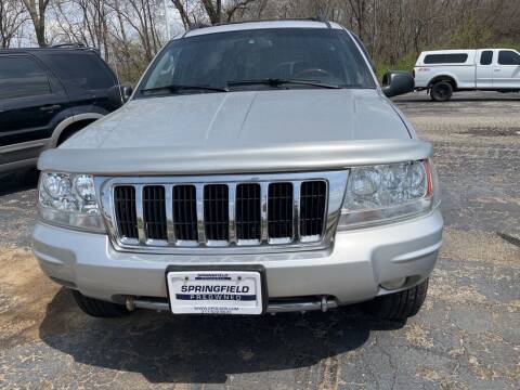 2004 Jeep Grand Cherokee for sale at SPRINGFIELD PRE-OWNED in Springfield IL