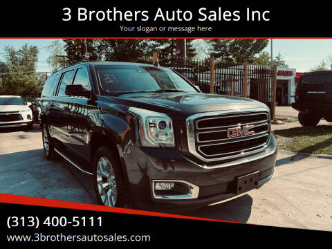 2015 GMC Yukon XL for sale at 3 Brothers Auto Sales Inc in Detroit MI