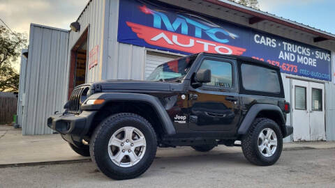 2020 Jeep Wrangler for sale at MTC Autos in San Antonio TX