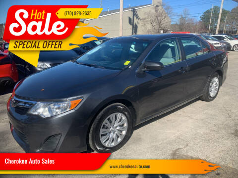 2012 Toyota Camry for sale at Cherokee Auto Sales in Acworth GA
