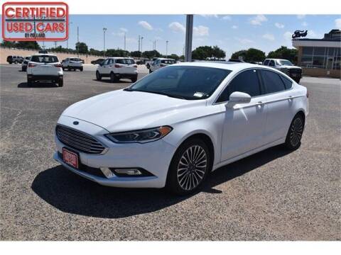 2017 Ford Fusion for sale at South Plains Autoplex by RANDY BUCHANAN in Lubbock TX