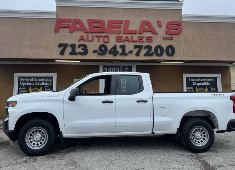 2019 Chevrolet Silverado 1500 for sale at Fabela's Auto Sales Inc. in South Houston TX